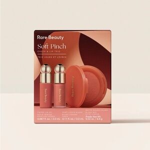 Rare Beauty Soft Pinch Cheek & Lip Trio Gift set - Coral and Peach- Hard to find
